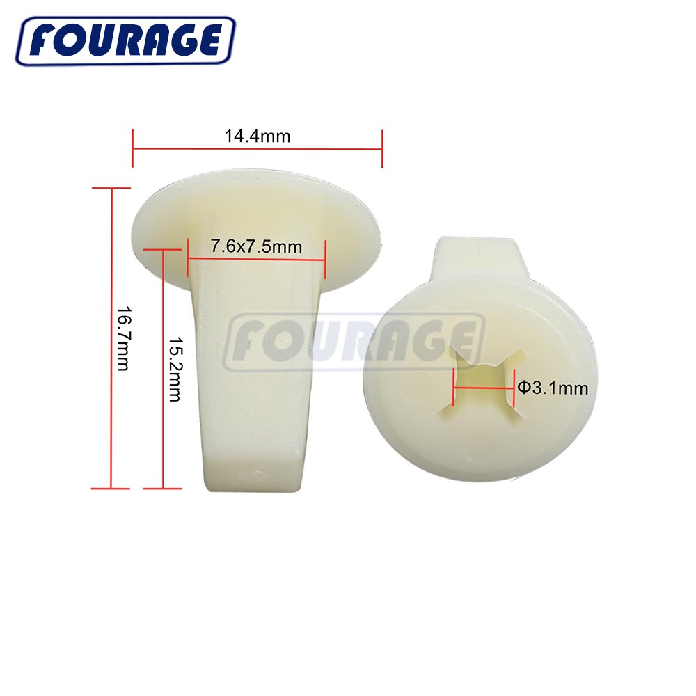 Auto Car Plastic Fastener Screw Grommet Nut Clip for Toyota Honda Acura (OEM: 9018904013,906726718110M1,90672671811,90674S0000)