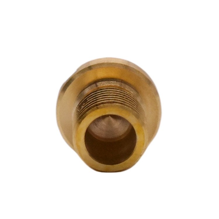 High Precision CNC Turned Slot Head Screws Thread Round Brass Socket Screw
