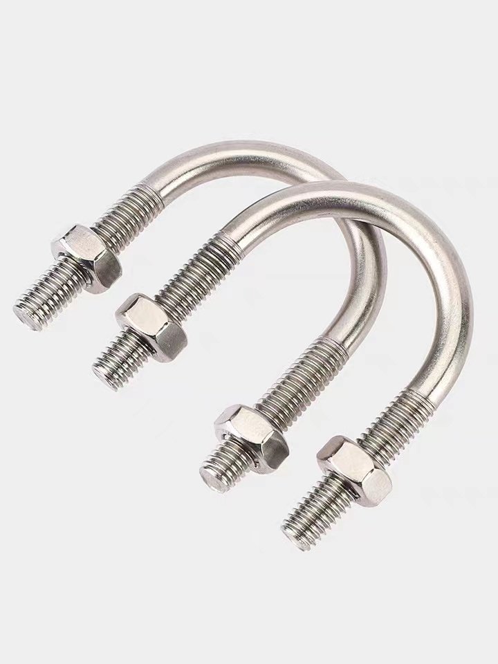 Carbon Steel U Bolt Manufacturer Thread U Bolt Anchor Bolt for Auto Parts High Grade and Factory Price