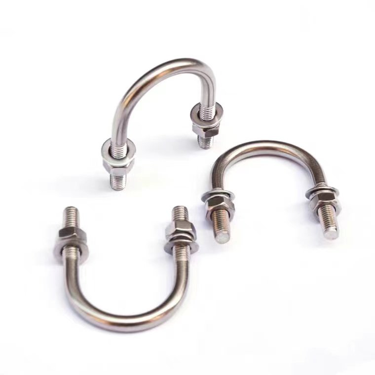 Carbon Steel U Bolt Manufacturer Thread U Bolt Anchor Bolt for Auto Parts High Grade and Factory Price