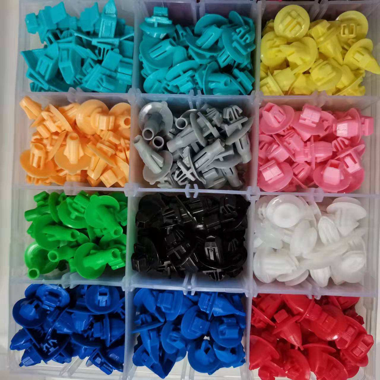 120pcs/500pcs push-type fastener assortment auto fasteners assorted car clips set Auto Plastic Body Clips Fasteners