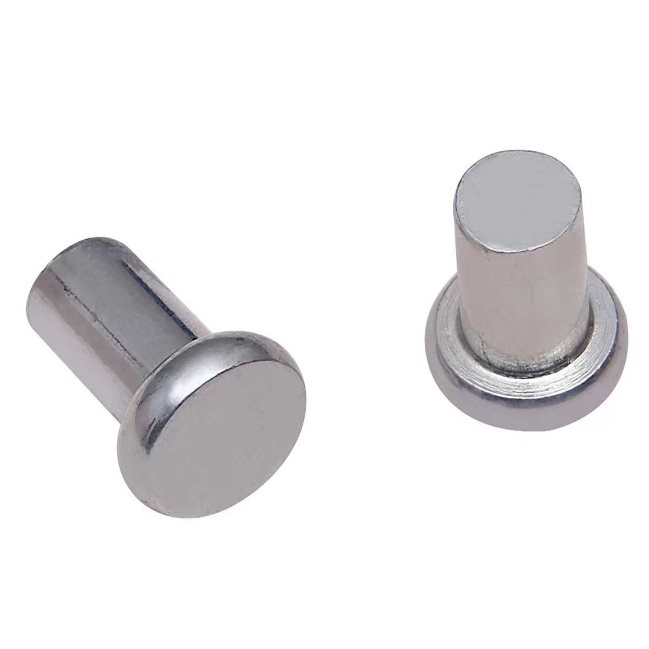 Nickel Plated Hollow Tubular Rivet Auto Spare Part Copper Clutch Rivet Flat Head Hollow Rivets