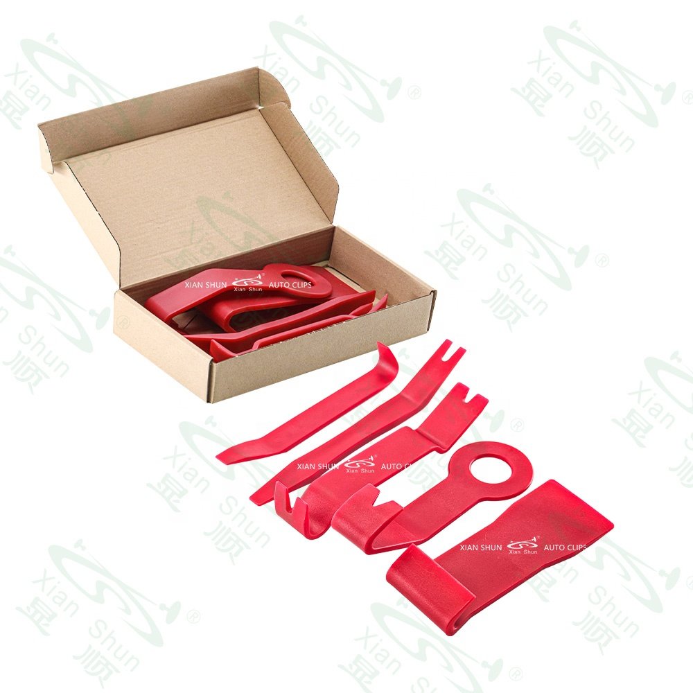 5pcs/set Auto Trim Removal Tool Kit For Door Panels Audio Dashboard Fastener Removal Tool Premium Auto Trim Upholstery Rem
