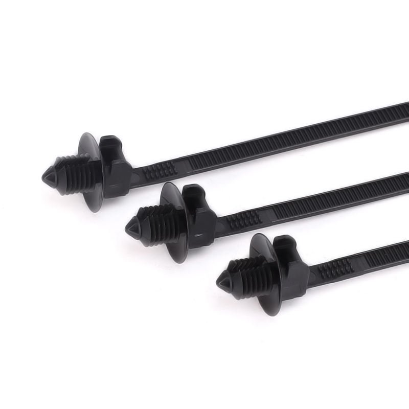 Customizable Self-Locking New Energy Car Fastener Industrial Auto Plastic Cable Tie Clamp Strap Multi-Purpose Wiring Harness