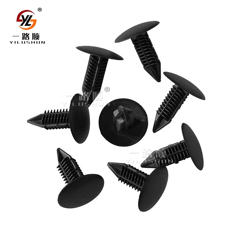 A72 Custom plastic injection parts car accessories plastic fastener clips for auto