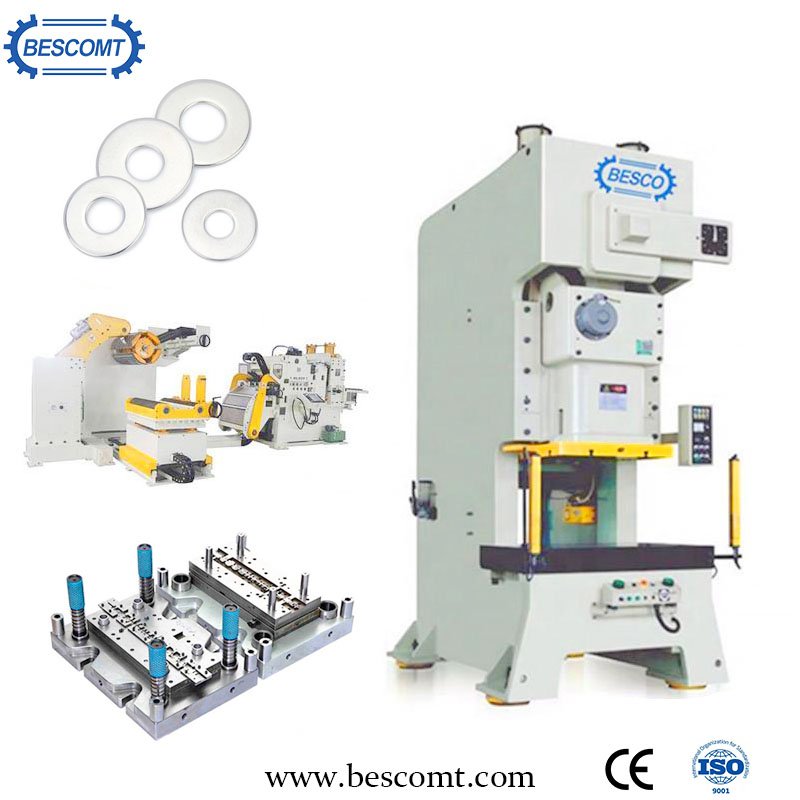 Fully Automatic High Speed Spring Flat Washer Making Machine Anchor Sleeve Nut Bolt Washer Assembly Making Machine Price