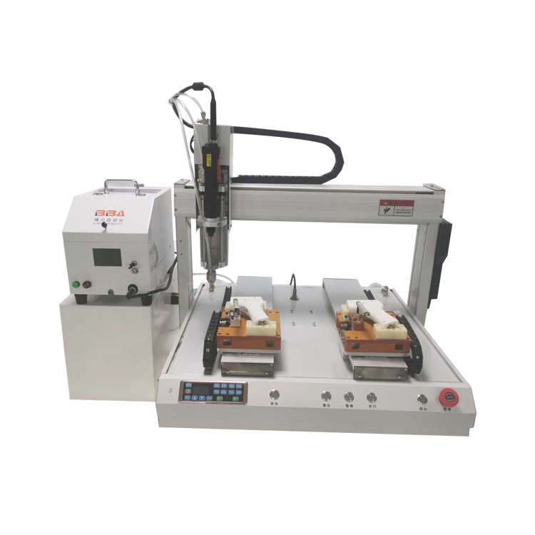BBA desktop single/dual working platform blowing mode screw dispenser automatic screw fastening/drilling/feeding machine
