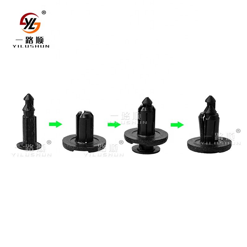 B20 500Pcs/Bag Automobile Plastic Fastener Car Bumper Fasteners Auto Door Panel Clips PE Plastic Bags 11296-AG000