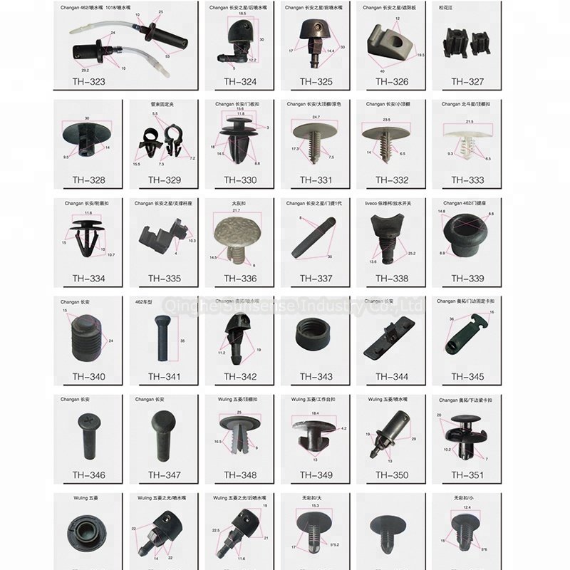 Automotive Parts Universal Fasteners Plastic Car Clips