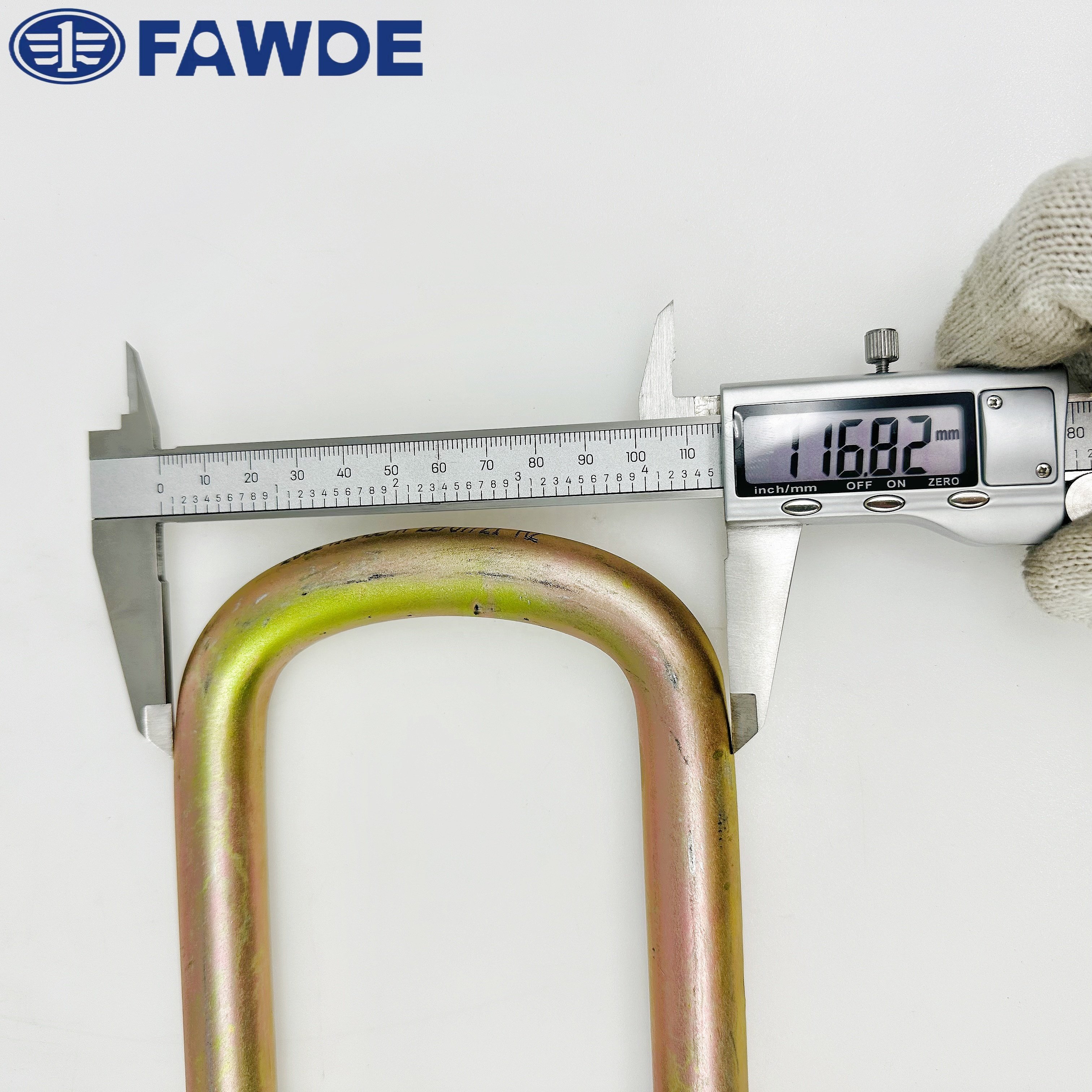 FAW JIEFANG Original New Diesel Spare Parts U-Bolt for Fastening Front Leaf Spring Damper Bracket 2902412A8E/A Truck Body Parts