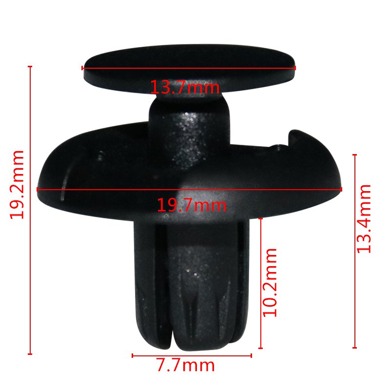 Plastic Push Type Rivet Nylon Rivet Auto Plastic Fasteners and Clips Plastic Clips for Cars Auto Body Clips 10723