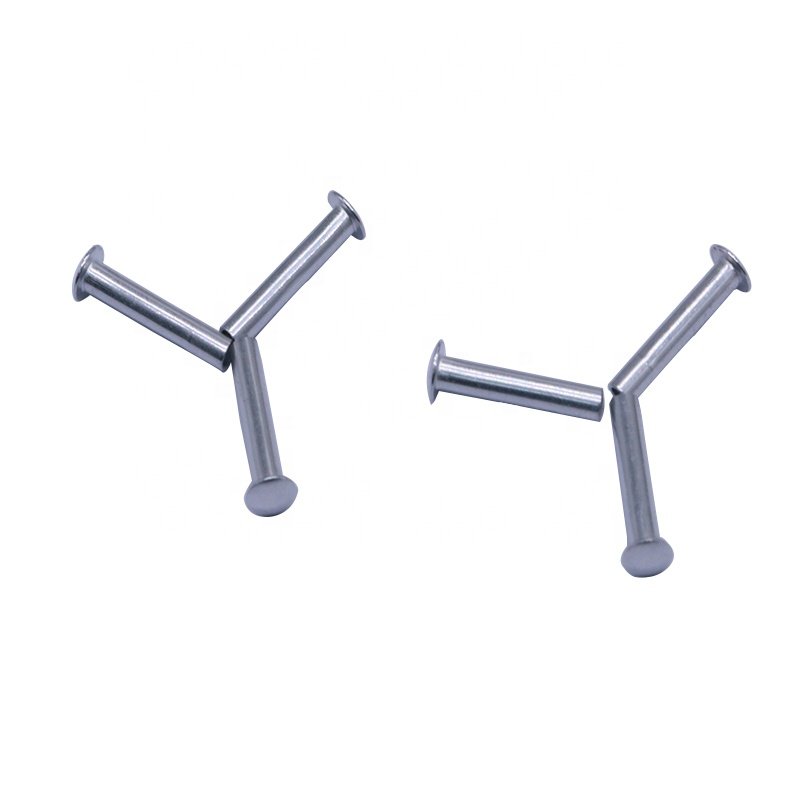 Super September Promotional Remaches Aluminum Round Head Semi Tubular Rivets for New Energy Auto Fasteners