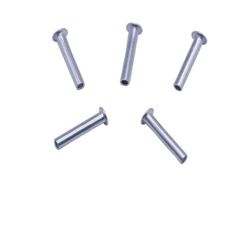 Super September Promotional Remaches Aluminum Round Head Semi Tubular Rivets for New Energy Auto Fasteners