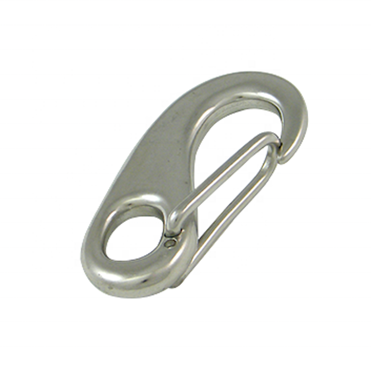 Wide Application Stainless Steel Fastener with Galvanized Spring Snap Hook Eye Zinc Hardware Trusted Supplier Boxed Packaging