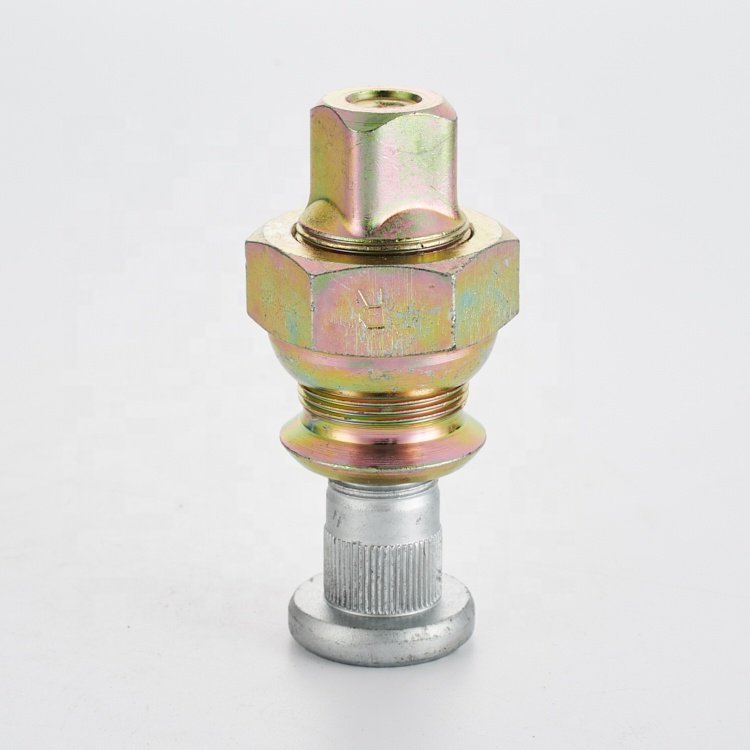 Newest selling silvery steel hub nut round fasten durable nut tires accessories 90942-02072 wheel nuts bolts for Toyota Coaster