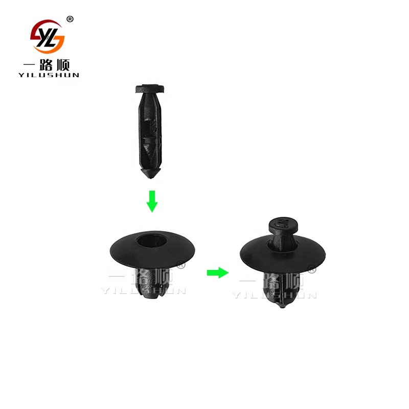 B121 nylon fastening rivets clips low price wholesale suitable for car