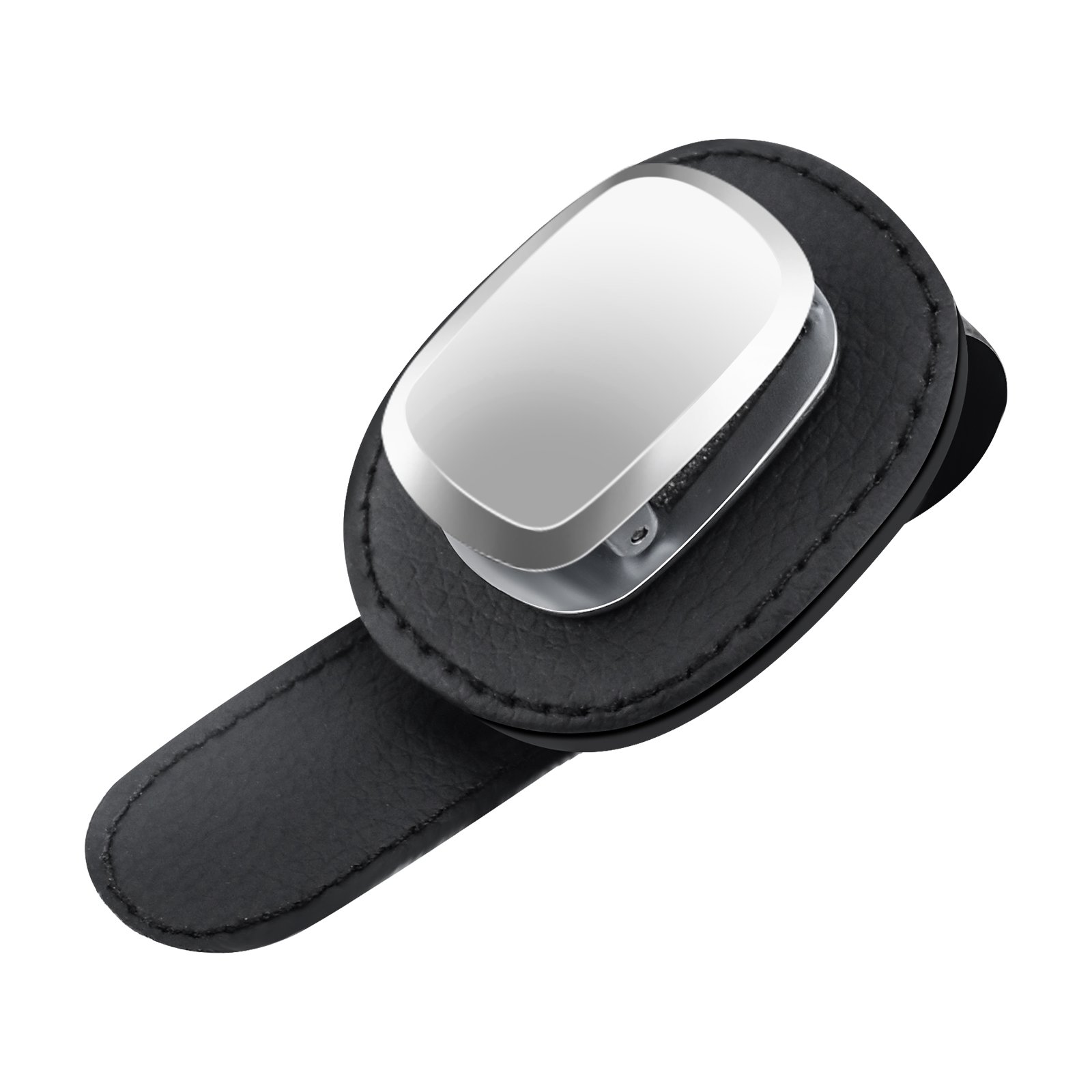 Sunglasses Eyeglasses Glasses Holder Auto Fastener Ticket Clip Auto Car Accessories Leather Car Glasses Holder