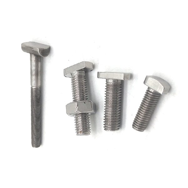 Assurance Of High Quality Fastener Manufacturer Wholesale Price Stainless Steel Slot T-head Bolt 9mm Bolt
