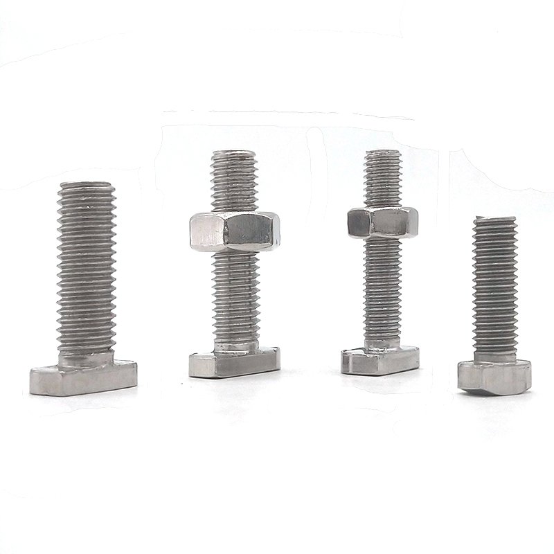 Assurance Of High Quality Fastener Manufacturer Wholesale Price Stainless Steel Slot T-head Bolt 9mm Bolt
