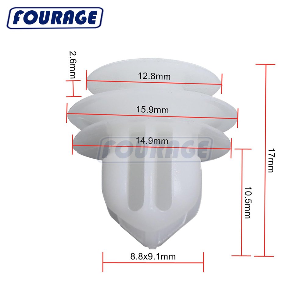 Auto Car Plastic Fastener Door Panel Clip for Toyota Honda (OEM: 91560-SED-003)