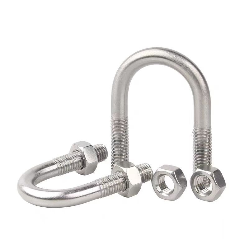 Manufacturer wholesales high-quality U-bolts carbon steel stainless steel U-screws U-pipe clamps