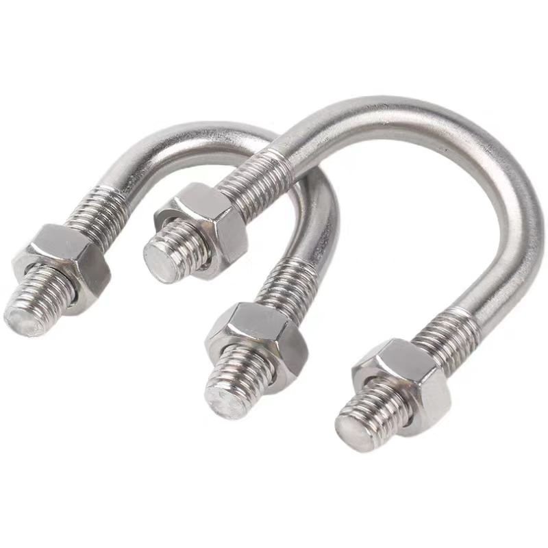 Manufacturer wholesales high-quality U-bolts carbon steel stainless steel U-screws U-pipe clamps