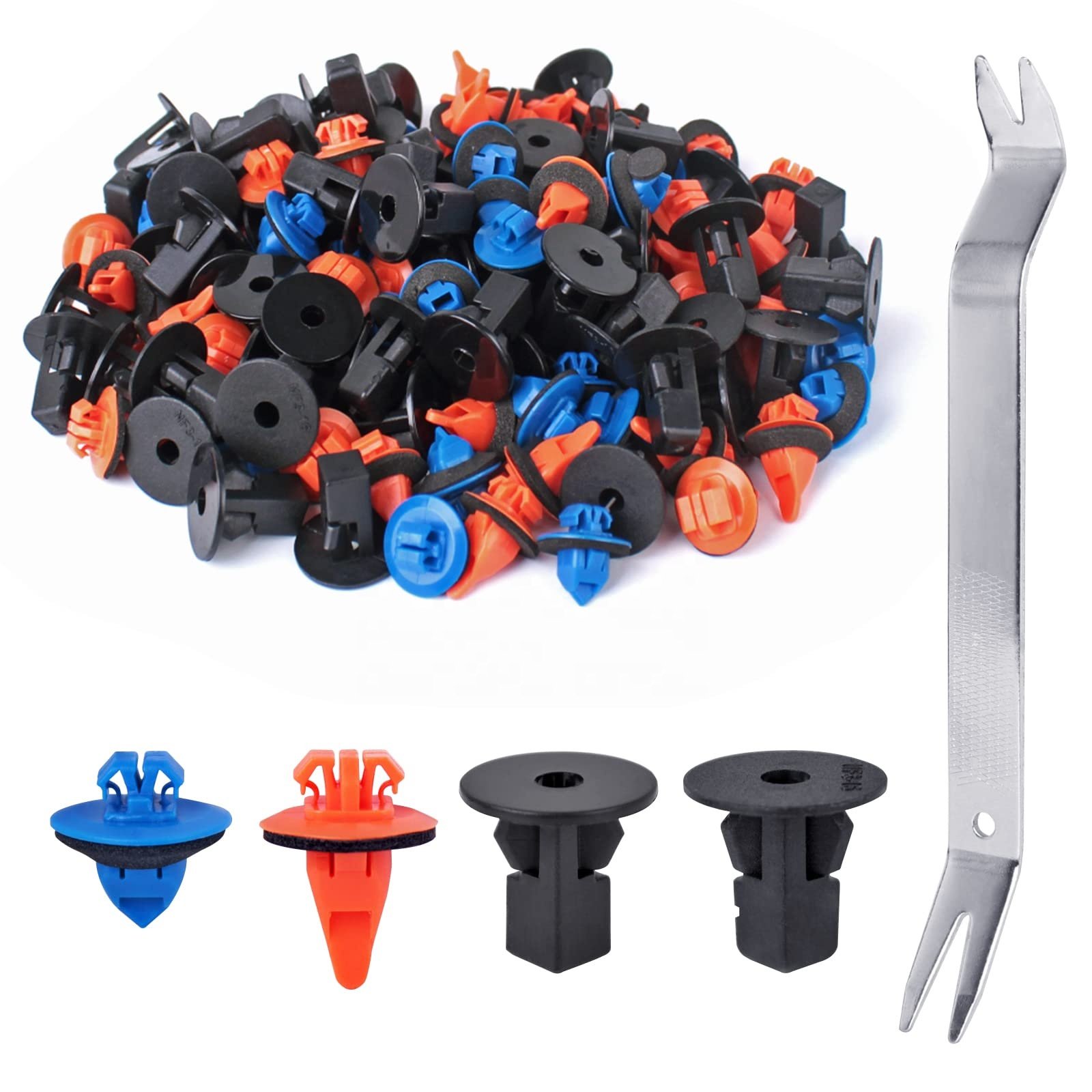 75397-35010 Plastic Bumper Clips and Fasteners Customized Shape Wide Range for Automotive