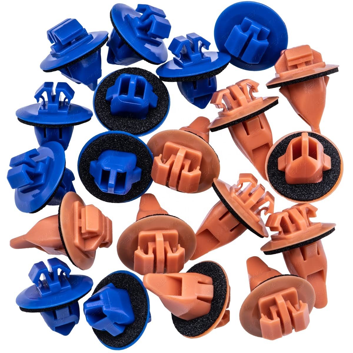 75397-35010 Plastic Bumper Clips and Fasteners Customized Shape Wide Range for Automotive