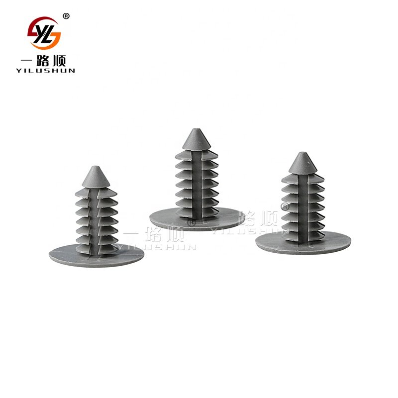 A19 gray high quality auto fasteners set assorted auto clips plastic