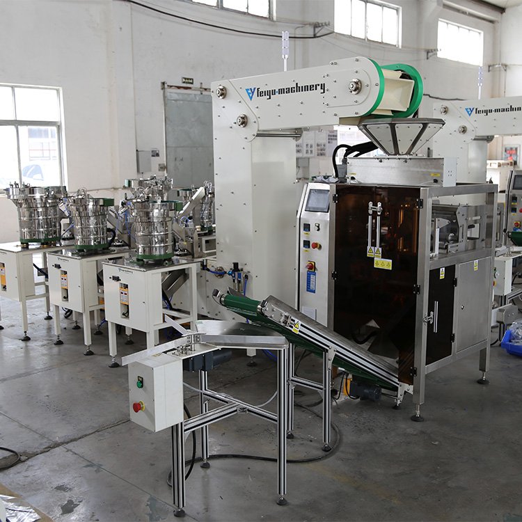 Shanghai Feiyu Auto Inclined Heavy Screw Fastener Counting and Packing Machine