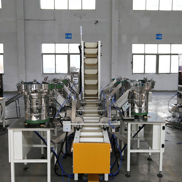 Shanghai Feiyu Auto Inclined Heavy Screw Fastener Counting and Packing Machine
