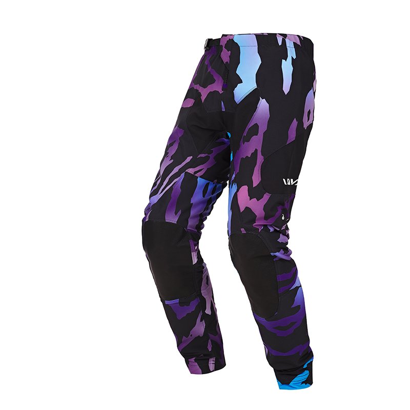 Wholesale Price Custom Colorful Fashion Design Mountain Bike Pants Tapered Fit MX Pants Buckle Fastening Off-road Pants