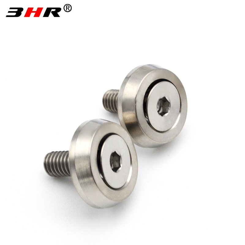 3HR Gr.5 Titanium Alloy Ti-6Al-4V Titanium Screw Bolt Automobile Engine Bay Dress up Kit Washers M6
