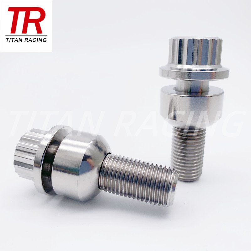 M12/M14 Grade5 Titanium Wheel Lug Bolts and nut Racing Part Wheel hug nut For Car Auto Parts Anti-theft Racing wheel bolt
