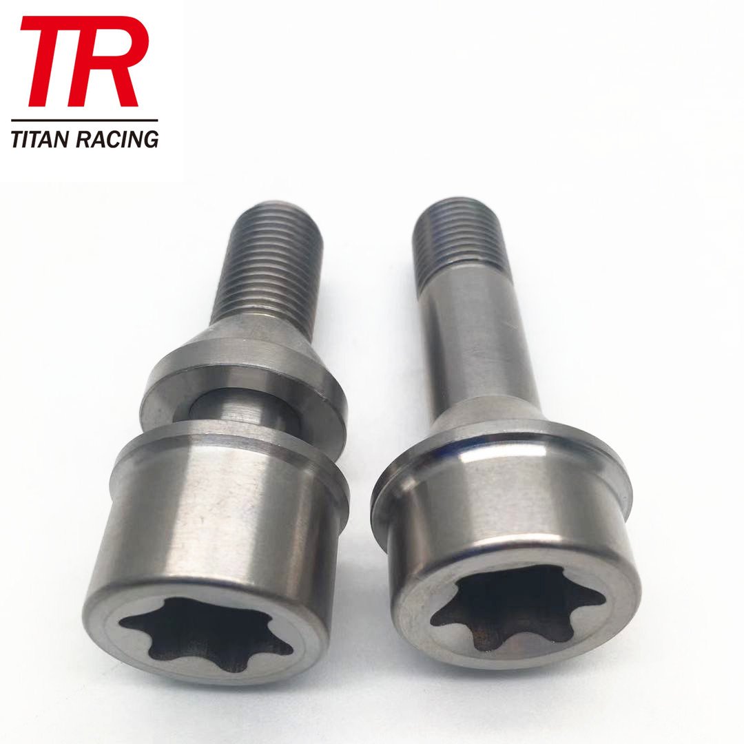 M12/M14 Grade5 Titanium Wheel Lug Bolts and nut Racing Part Wheel hug nut For Car Auto Parts Anti-theft Racing wheel bolt