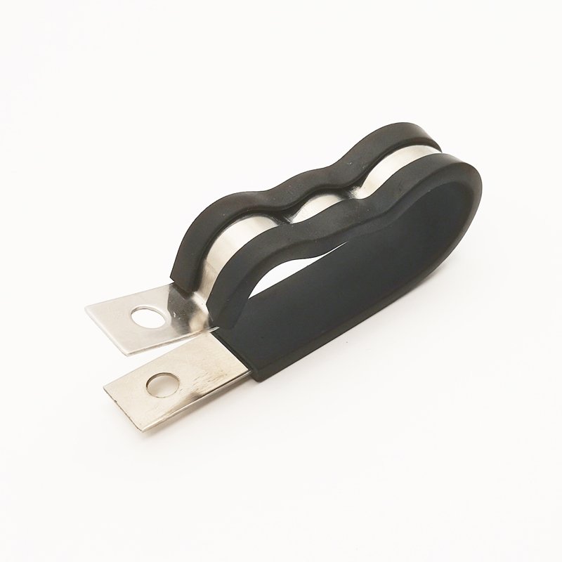 XD FASTENER Auto Wire Cable Clamp Stainless Steel Rubber Coated Cushioned Insulated Inch & Metric Measurement System