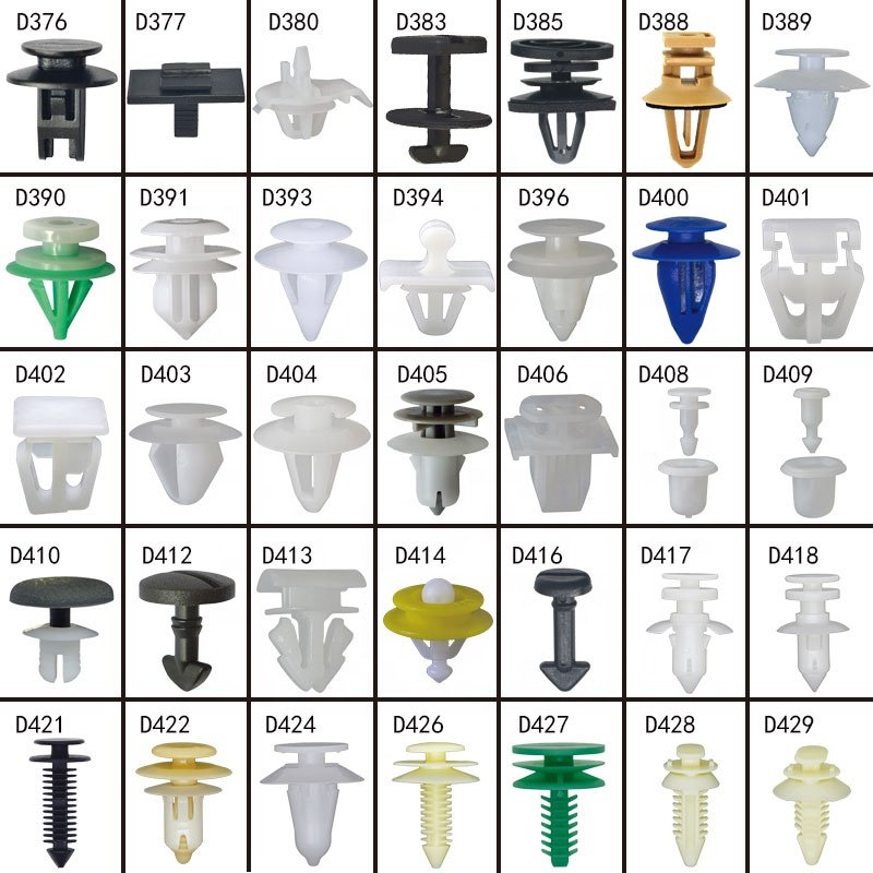D882 Automobile body door fastening parts nylon material wholesale