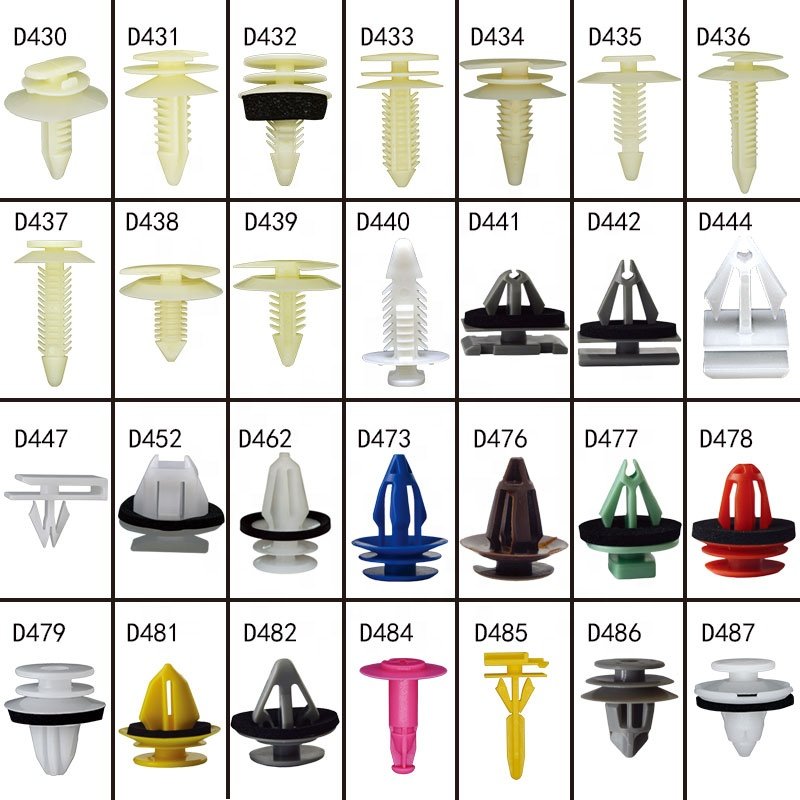 D882 Automobile body door fastening parts nylon material wholesale