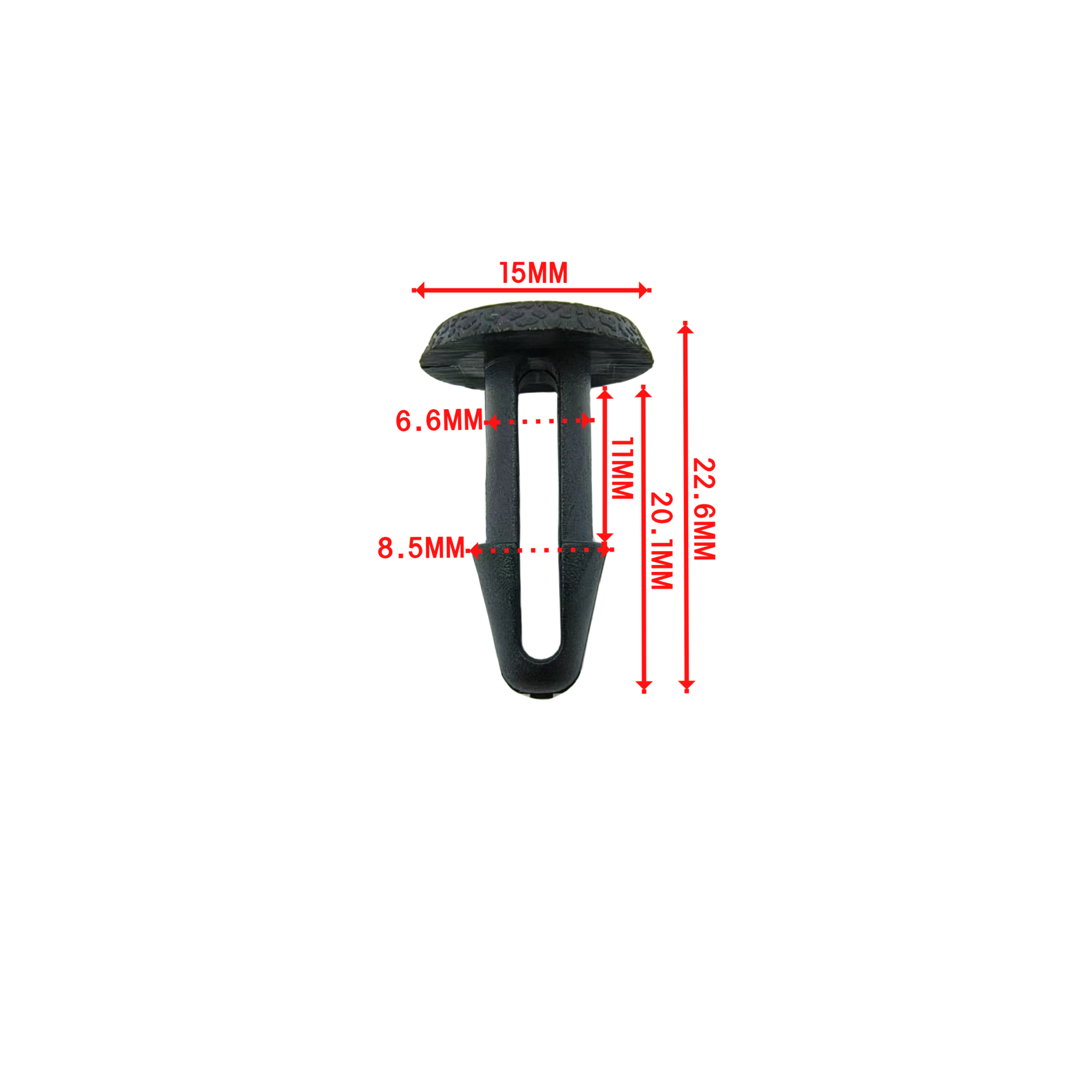 Aoda C3269 Fit For Bmw 52208133466 Rear Bumper Adapter Door Panel Auto Clip For Car Clips Plastic Fasteners