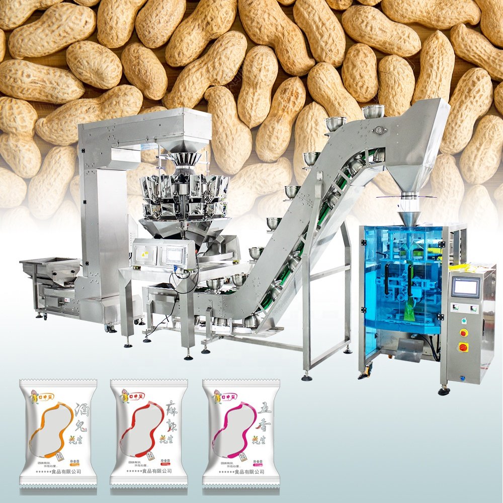 Vffs Semi Auto Vermicelli Meatball Fruit Noodle Sausage Packing Fasteners Plastic Parts Screw Bolts Hardware Packaging Machine