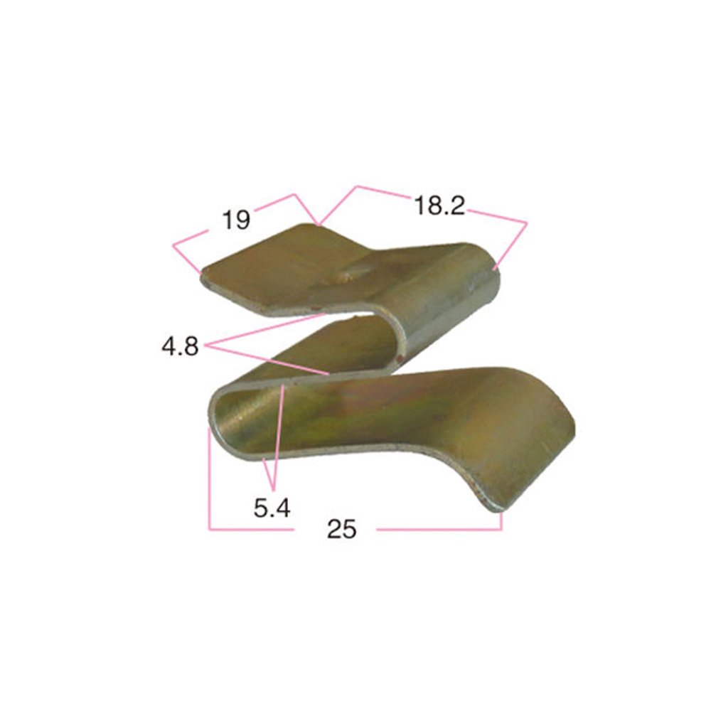 High Quality Custom Steel U Spring Fasteners Clip Nut Metal Clips Directly from Factory for Automotive Parts Use