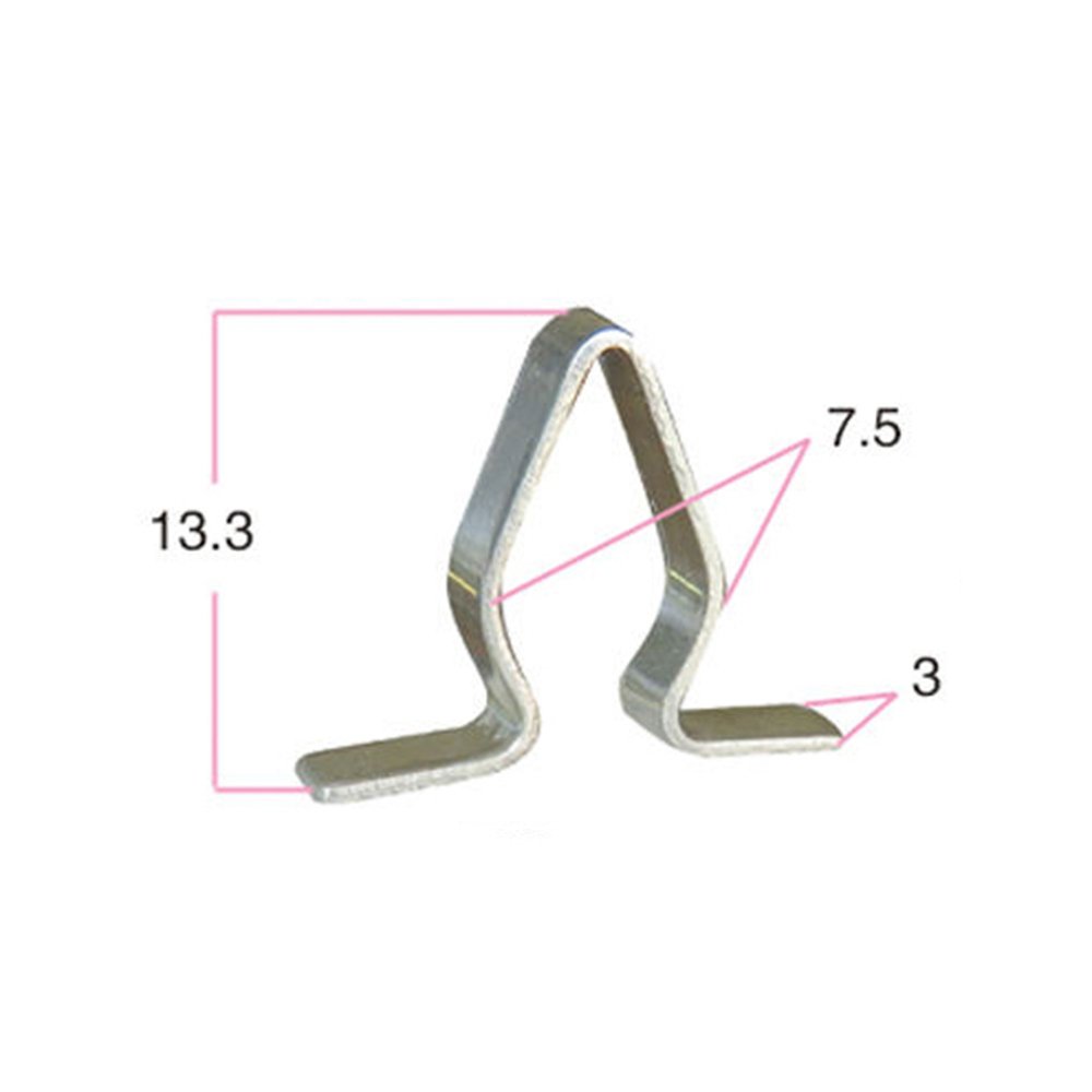 High Quality Custom Steel U Spring Fasteners Clip Nut Metal Clips Directly from Factory for Automotive Parts Use