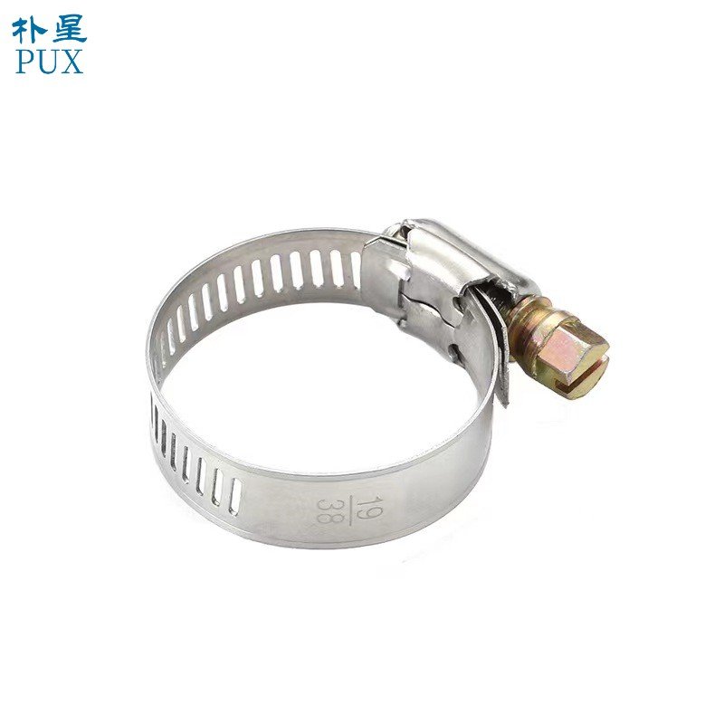 Assorted Sizes Hose Clamps 304 Stainless Steel Adjustable American Style Worm Gear Hose Clamp