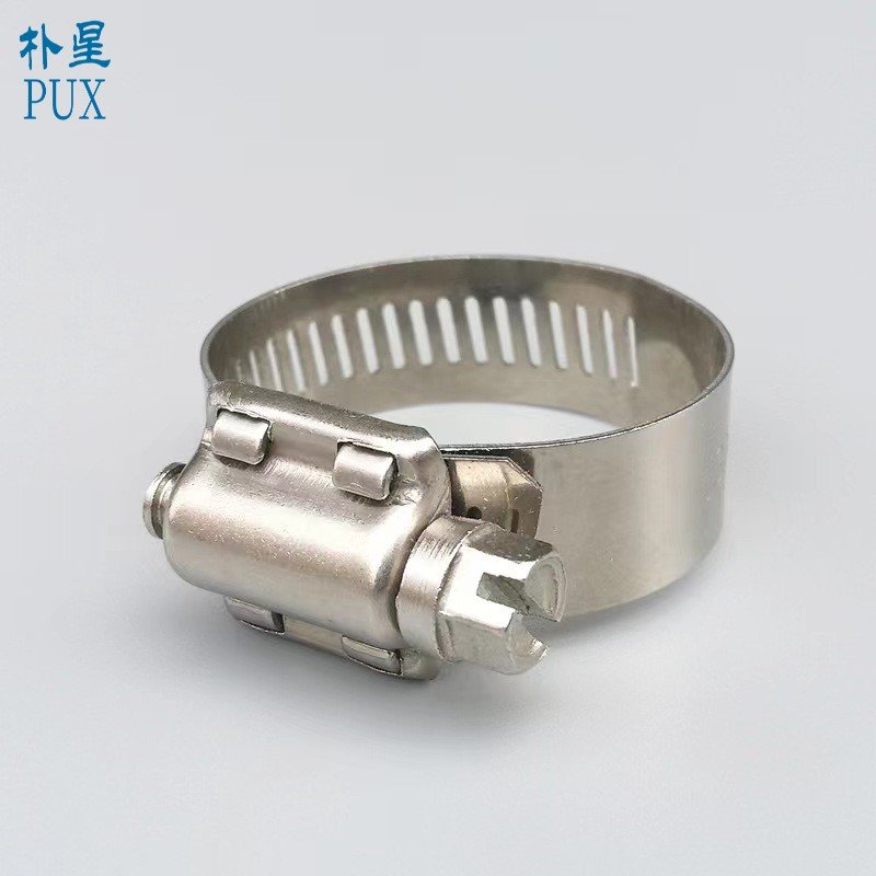 Assorted Sizes Hose Clamps 304 Stainless Steel Adjustable American Style Worm Gear Hose Clamp