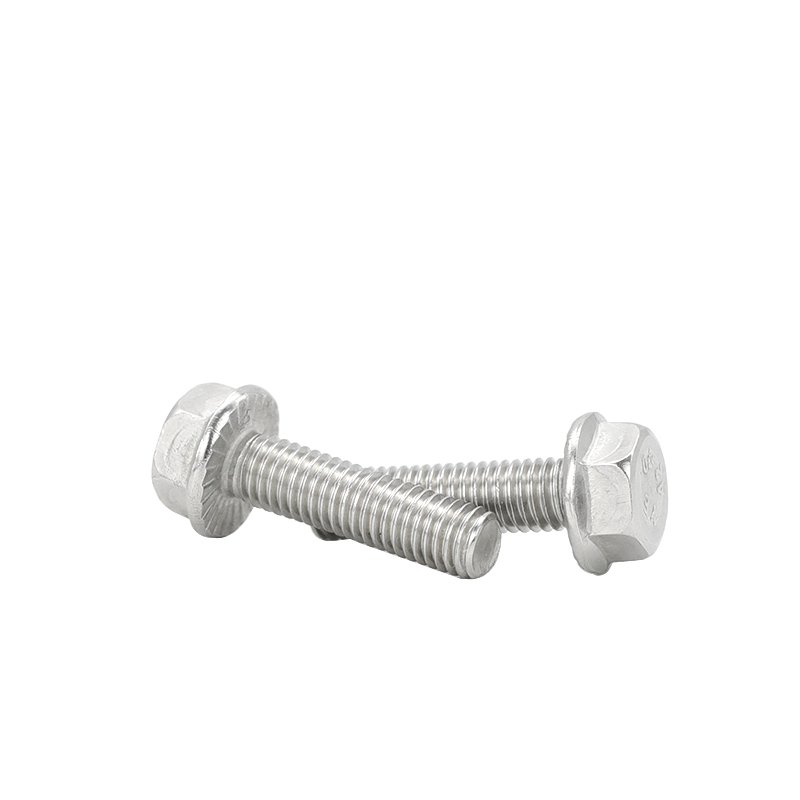 Fastener Product Ss304 Ss316 Stainless Steel Full Thread Hex Head Flange Bolt for Factory
