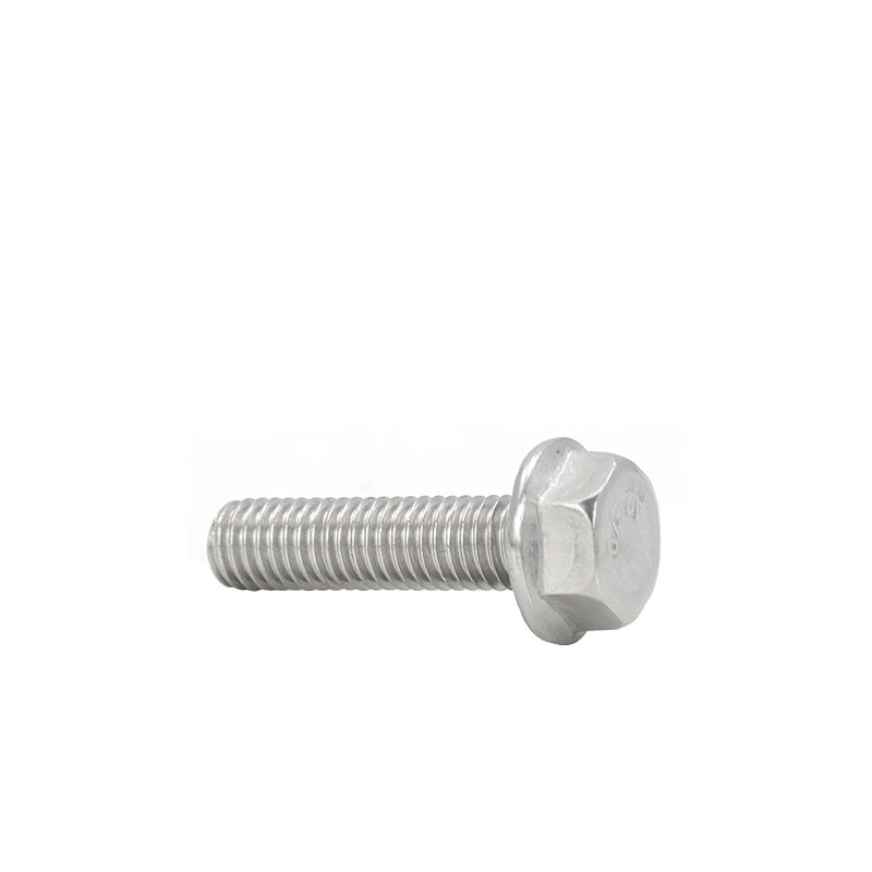 Fastener Product Ss304 Ss316 Stainless Steel Full Thread Hex Head Flange Bolt for Factory