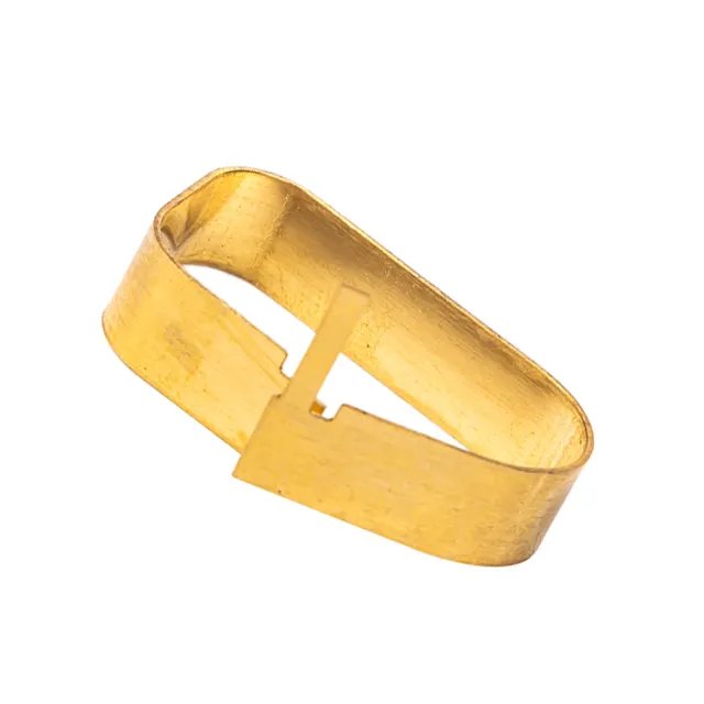 Hongsheng Manufacturer Custom Stamping Parts Zinc Plating Spring Clip