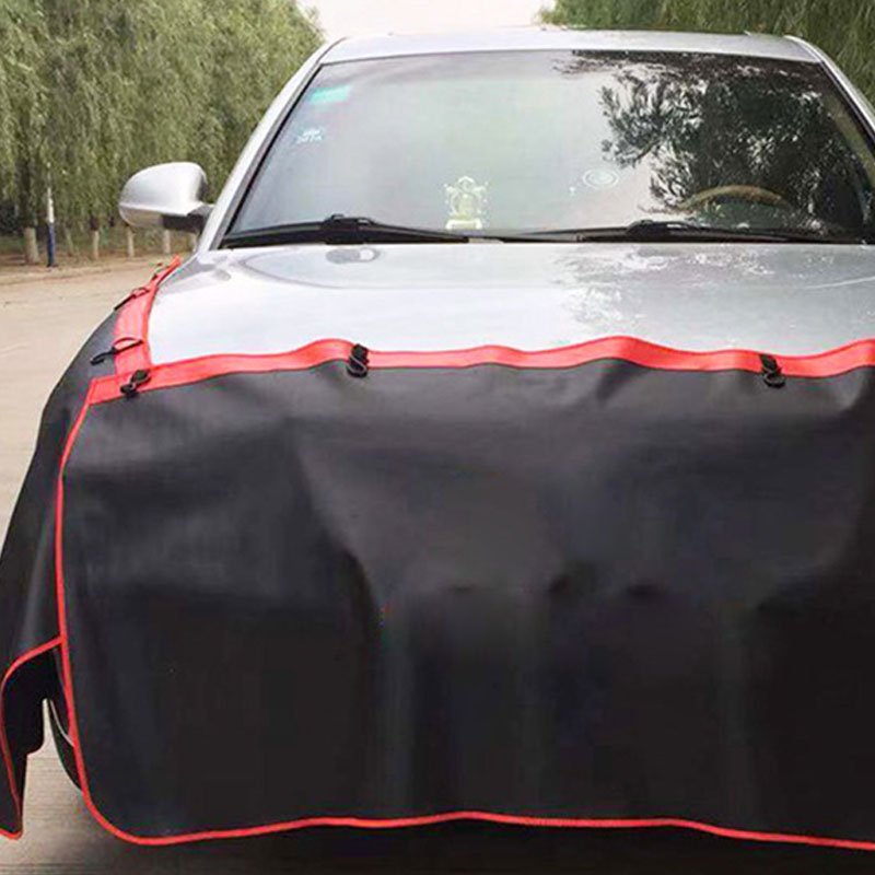 Custom Anti-oil Car Fender Covers PU Magnetic Auto Repair Protection Pad Side Dust Car Fender Cover With Magnetic