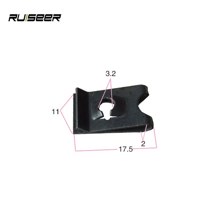 Car Universal Speed Fasteners U Nuts Self Tapping Screw Spire Clip Interior Trim Panels For Motor Vehicles