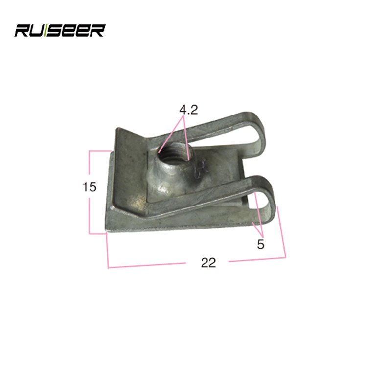 Car Universal Speed Fasteners U Nuts Self Tapping Screw Spire Clip Interior Trim Panels For Motor Vehicles